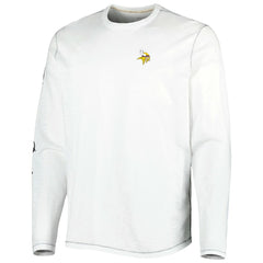 Minnesota Vikings Laces Out Billboard Long Sleeve T-Shirt White | Tommy Bahama