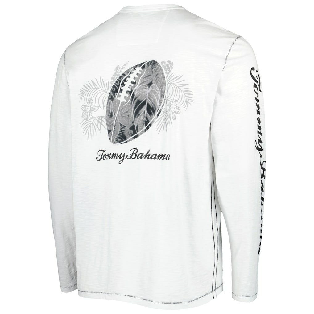 Minnesota Vikings Laces Out Billboard Long Sleeve T-Shirt White | Tommy Bahama