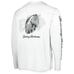 Minnesota Vikings Laces Out Billboard Long Sleeve T-Shirt White | Tommy Bahama