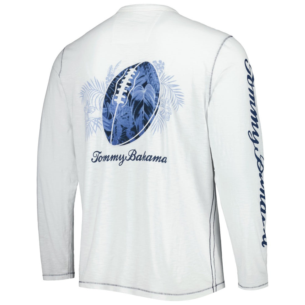Tennessee Titans Laces Out Billboard Long Sleeve T-Shirt White | Tommy Bahama