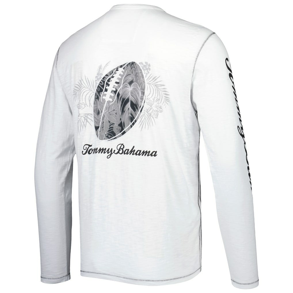 Washington Commanders Laces Out Billboard Long Sleeve T-Shirt White | Tommy Bahama