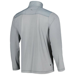Las Vegas Raiders On Deck IslandZone Half-Zip Jacket Gray | Tommy Bahama
