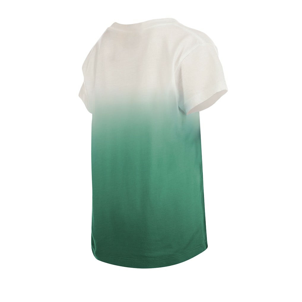 Green Bay Packers New Era Youth Multi Logo Ombre V-Neck T-Shirt Green | NFL