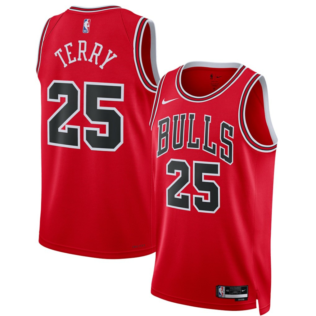 Dalen Terry Chicago Bulls Unisex 2022 NBA Draft First Round Pick Swingman Jersey Icon Editi- Red - NBA