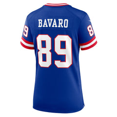 Mark Bavaro New York Giants Women's Classic Retired Player Game Jersey Royal | Nike for Sale