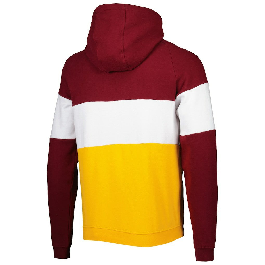 Washington Commanders New Era Colorblock Current Pullover Hoodie Gold | NFL