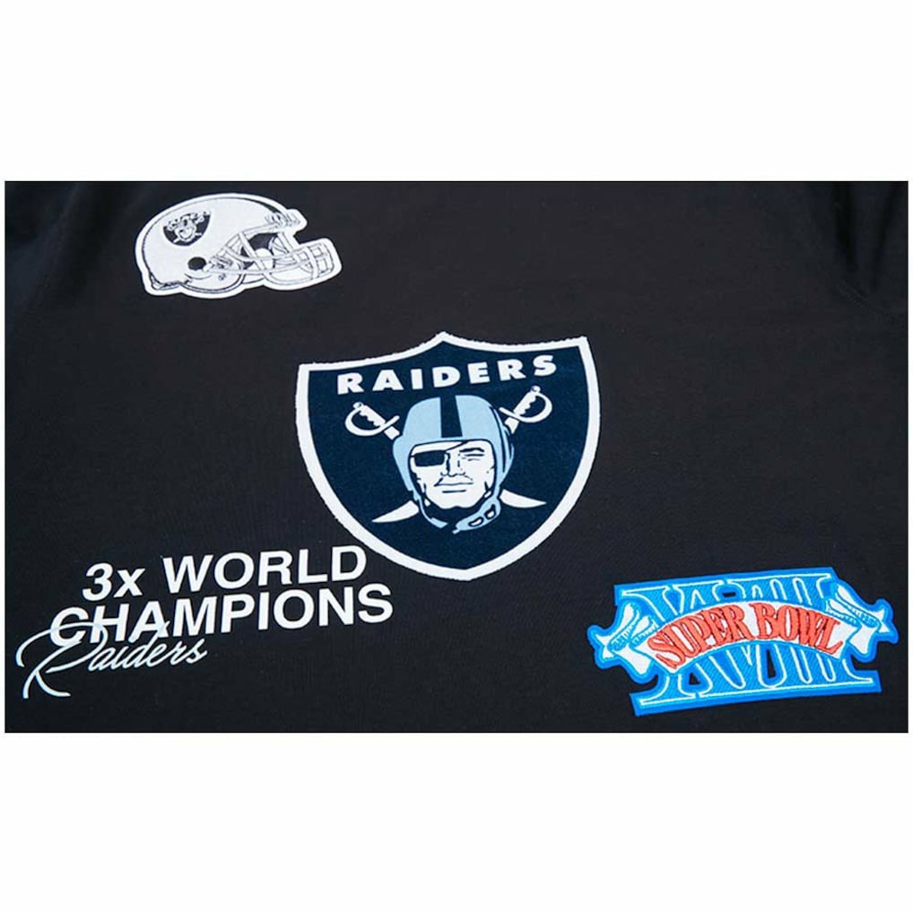 Las Vegas Raiders Pro Standard Championship T-Shirt Black | NFL