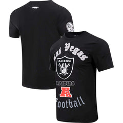 Las Vegas Raiders Pro Standard Old English T-Shirt Black | NFL