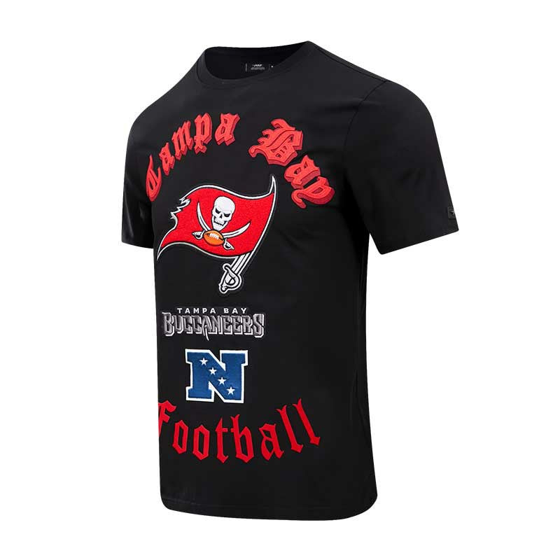 Tampa Bay Buccaneers Pro Standard Old English T-Shirt Black | NFL