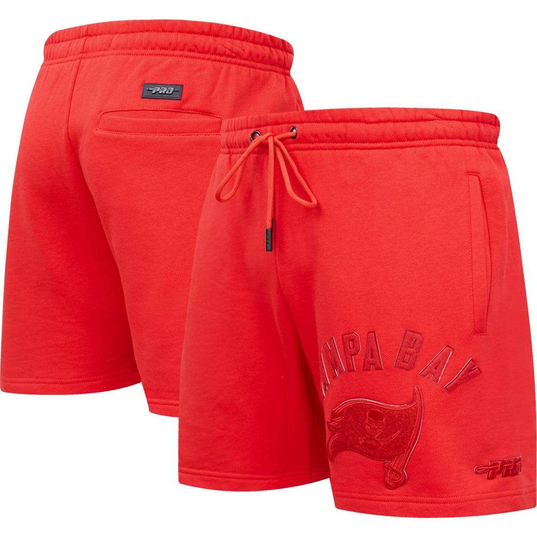 Tampa Bay Buccaneers Pro Standard Triple Red Shorts | NFL