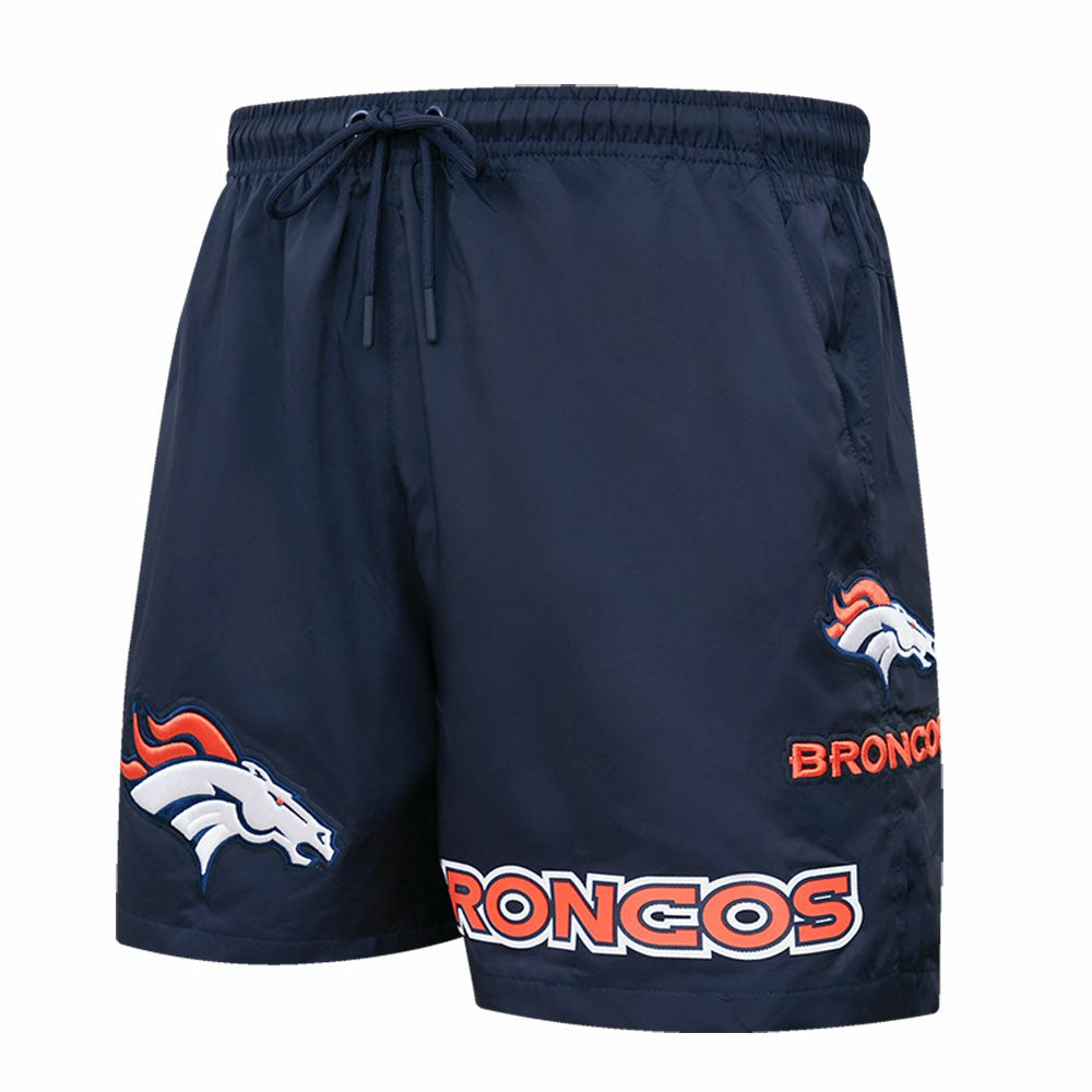 Denver Broncos Pro Standard Woven Shorts Navy | NFL