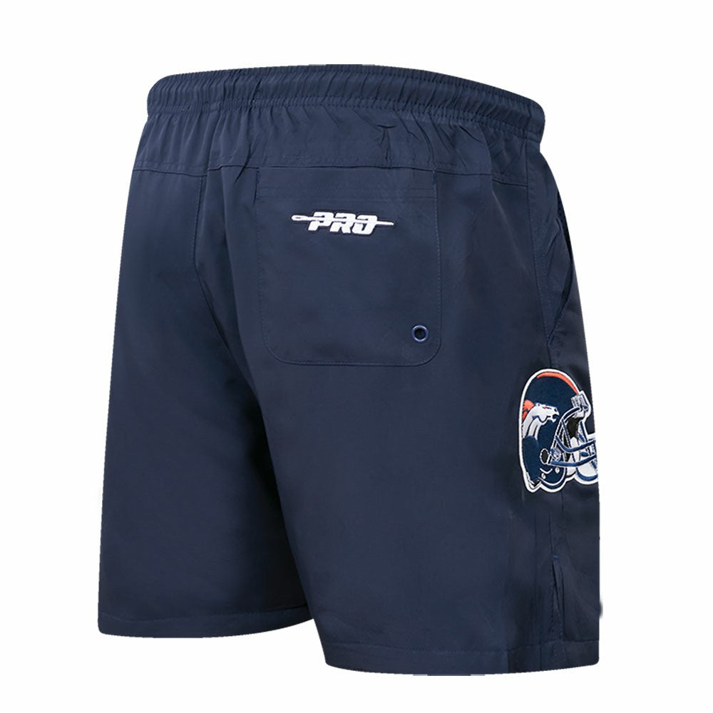 Denver Broncos Pro Standard Woven Shorts Navy | NFL