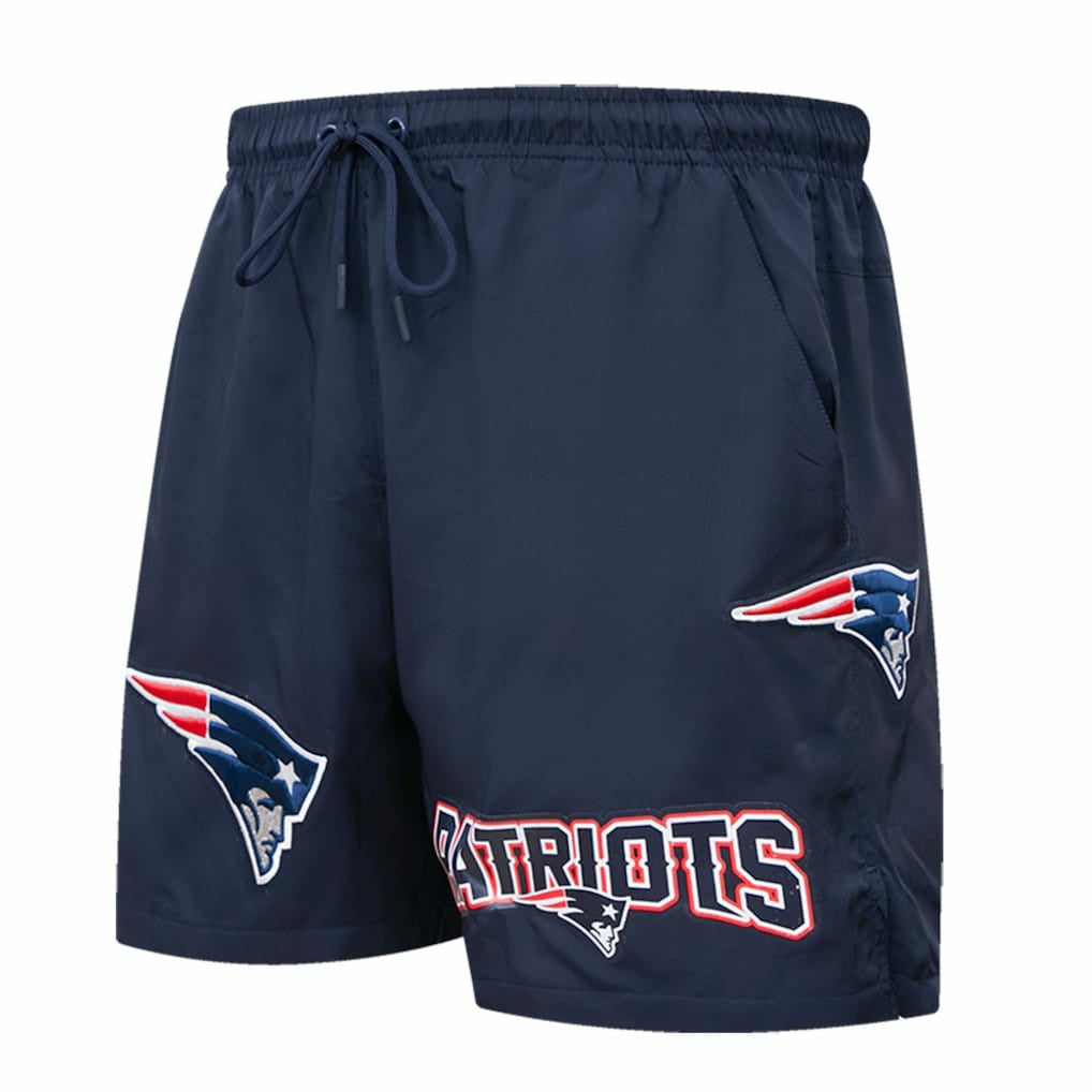 New England Patriots Pro Standard Woven Shorts Navy | NFL