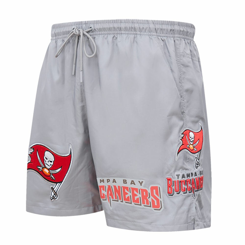 Tampa Bay Buccaneers Pro Standard Woven Shorts Pewter | NFL