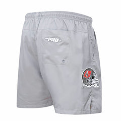 Tampa Bay Buccaneers Pro Standard Woven Shorts Pewter | NFL