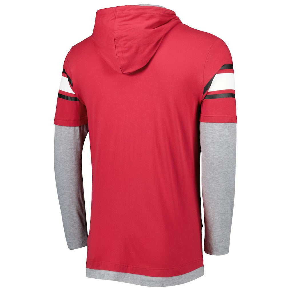 Arizona Cardinals New Era Long Sleeve Hoodie T-Shirt Cardinal | NFL