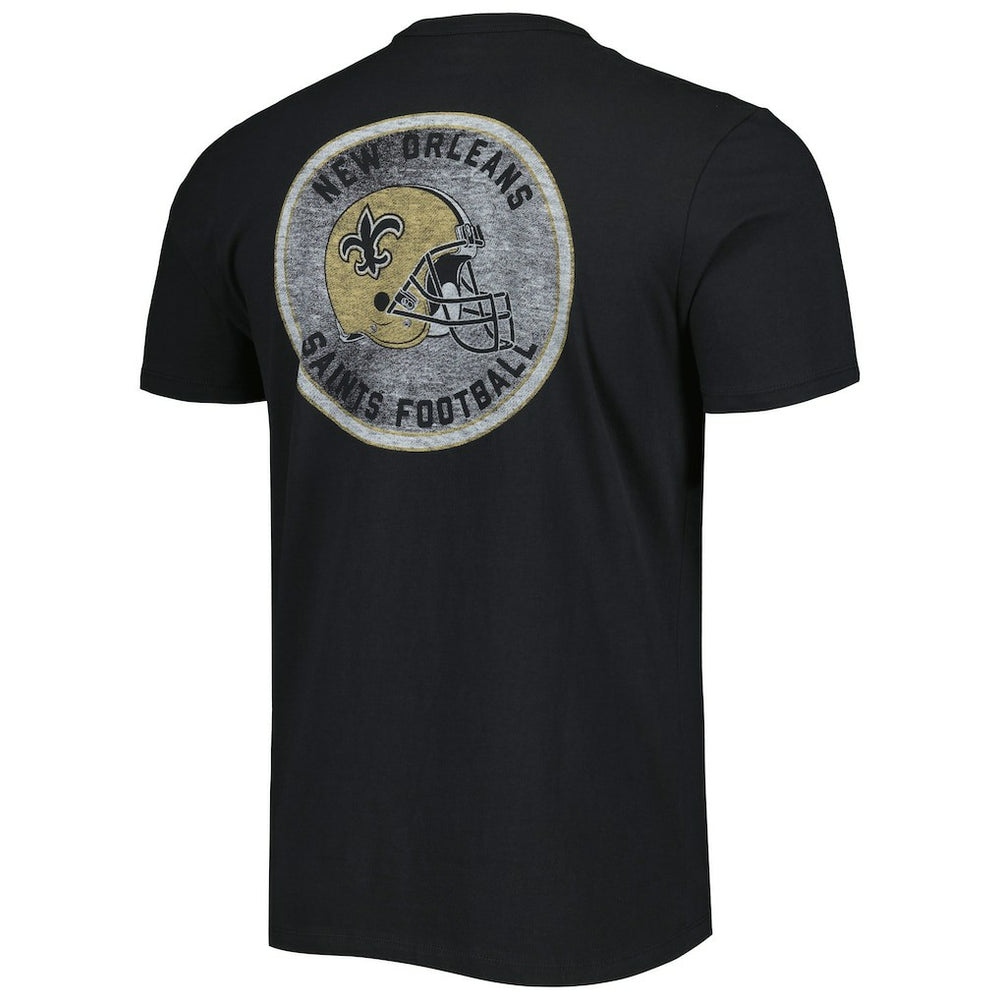New Orleans Saints '47 Open Field Franklin T-Shirt Black | 47 brand