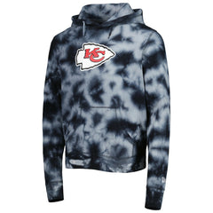 Kansas City Chiefs New Era Team Tie-Dye Pullover Hoodie Black | NFL