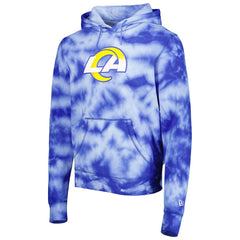 Los Angeles Rams New Era Team Tie-Dye Pullover Hoodie Royal | NFL