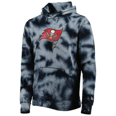 Tampa Bay Buccaneers New Era Team Tie-Dye Pullover Hoodie Black | NFL