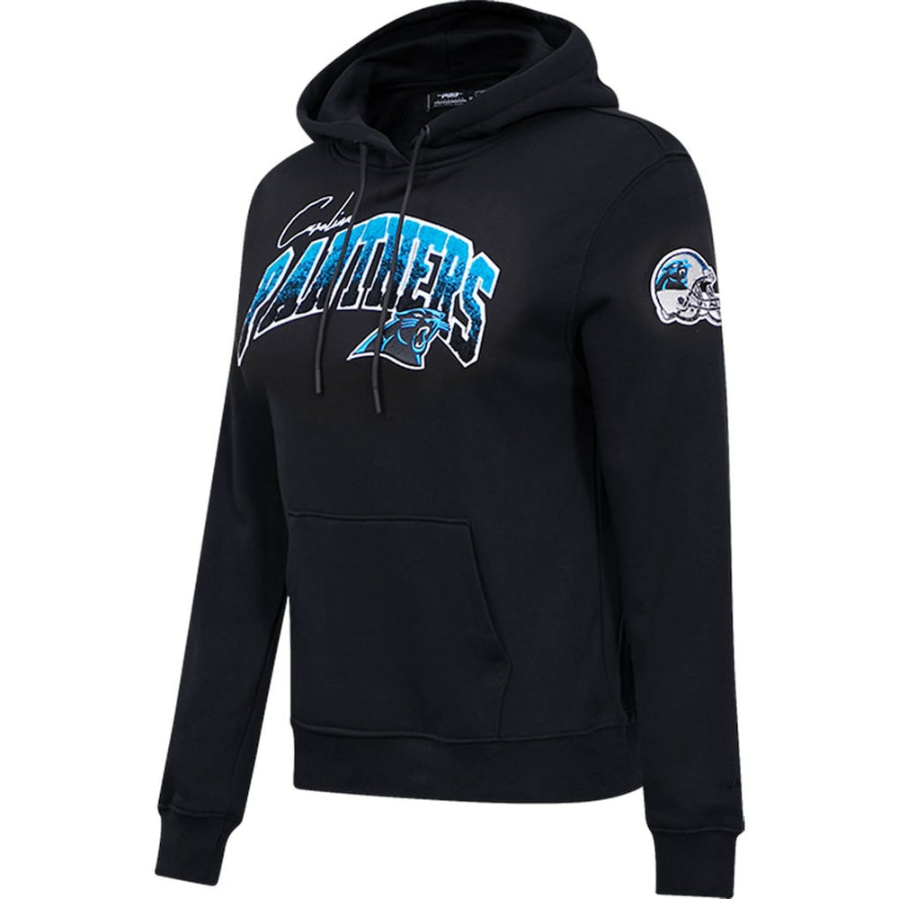 Carolina Panthers Pro Standard Women's Local Patch Pullover Hoodie Black | NFL