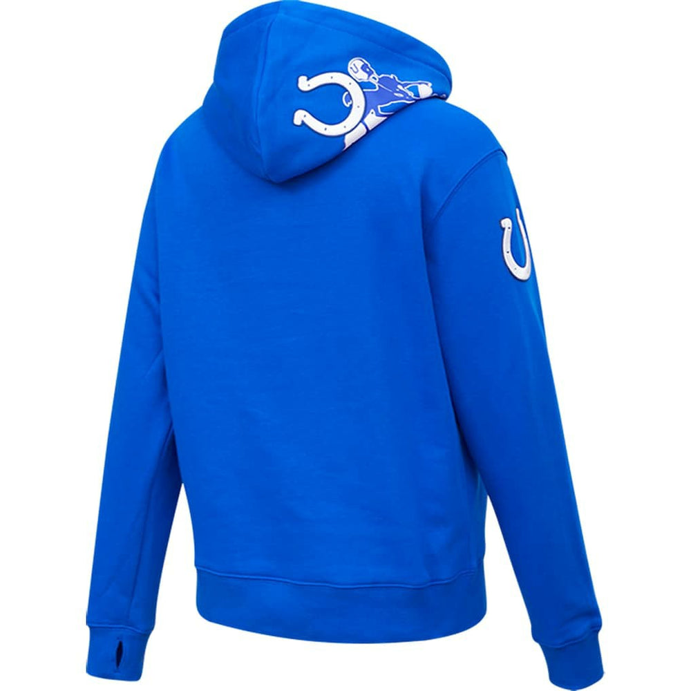 Indianapolis Colts Pro Standard Women's Local Patch Pullover Hoodie Royal | NFL