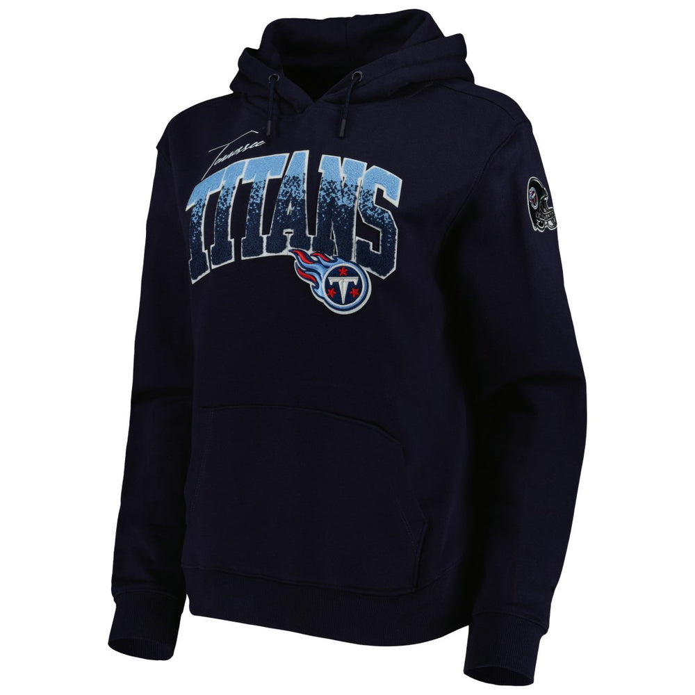Tennessee Titans Pro Standard Women's Local Patch Pullover Hoodie Navy | NFL