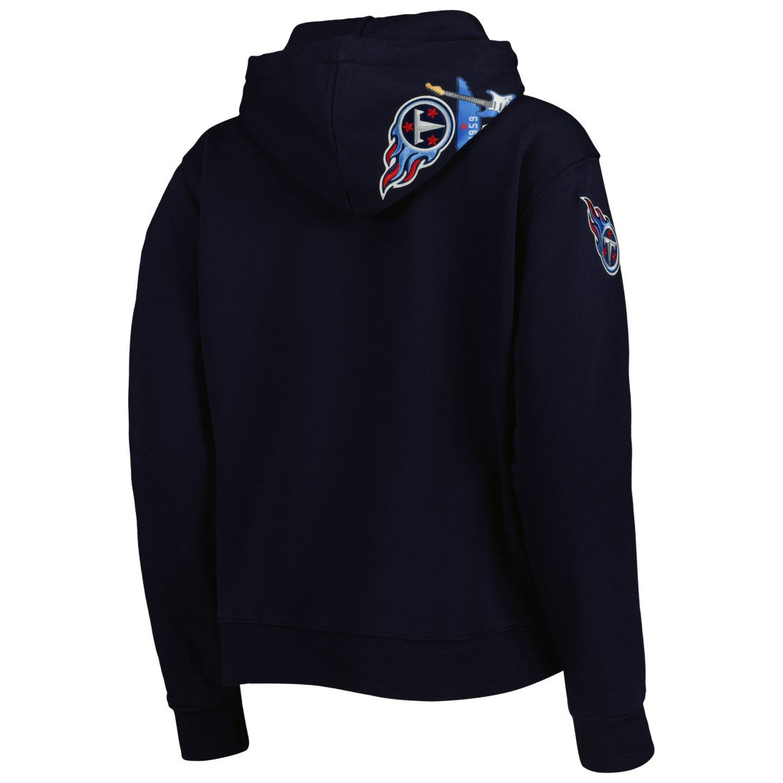 Tennessee Titans Pro Standard Women's Local Patch Pullover Hoodie Navy | NFL