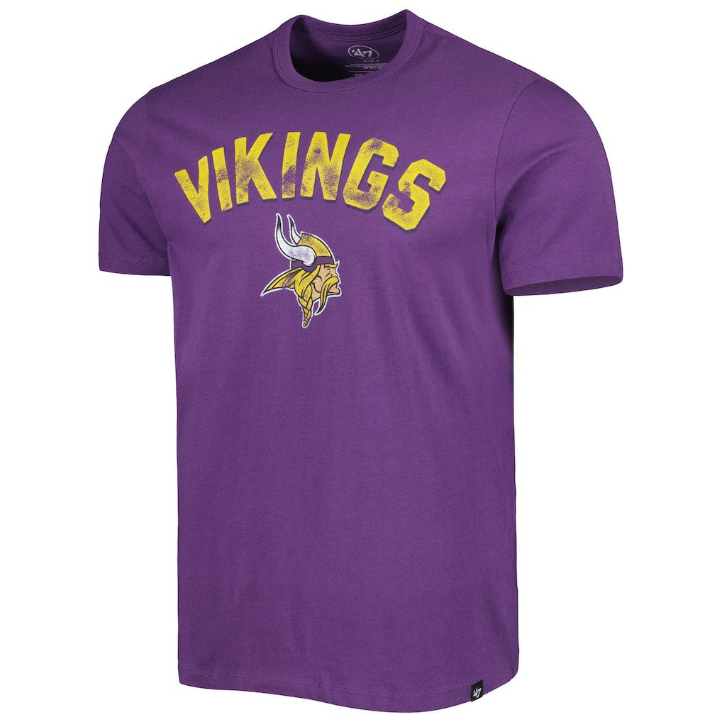 Minnesota Vikings '47 All Arch Franklin T-Shirt Purple | 47 brand