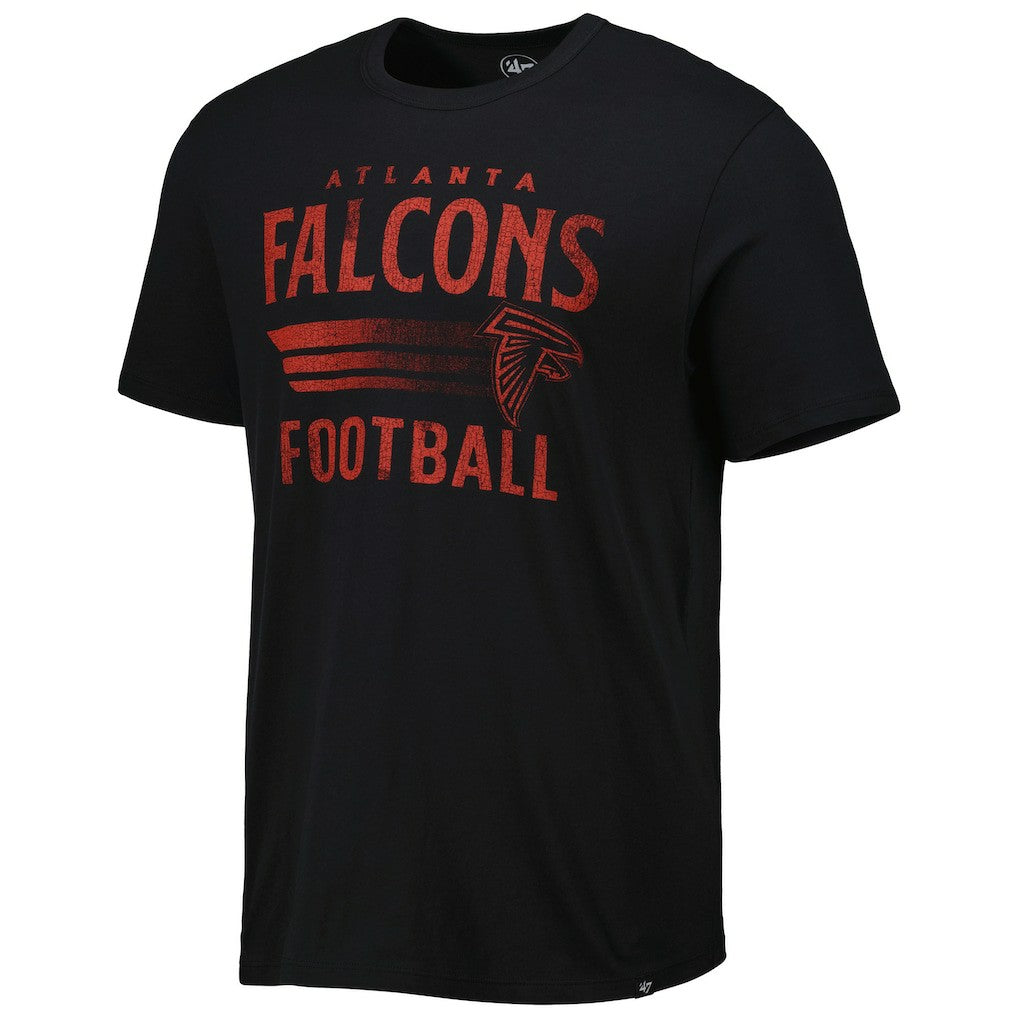 Atlanta Falcons '47 Wordmark Rider Franklin T-Shirt Black | 47 brand
