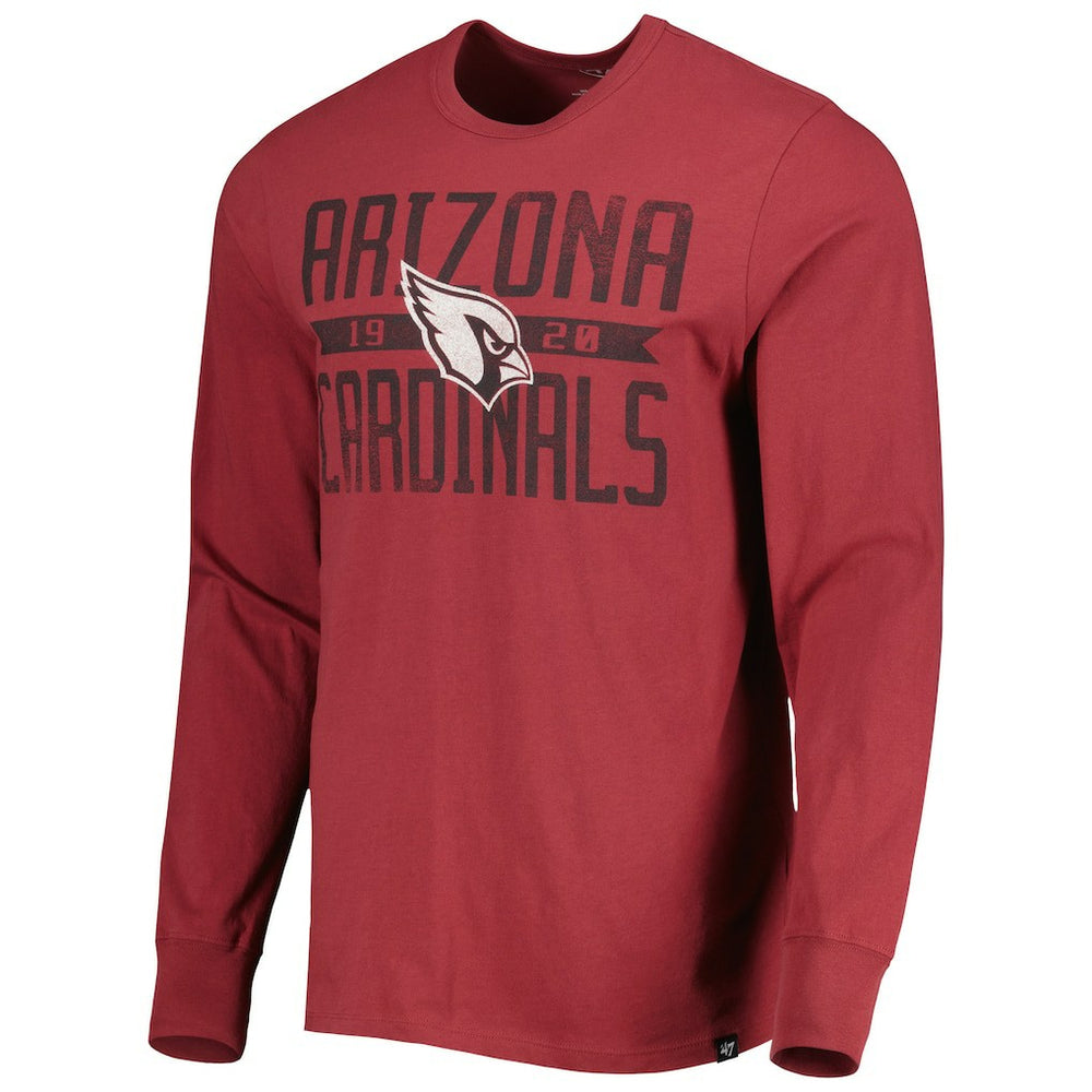Arizona Cardinals '47 Brand Wide Out Franklin Long Sleeve T-Shirt Cardinal | 47 brand