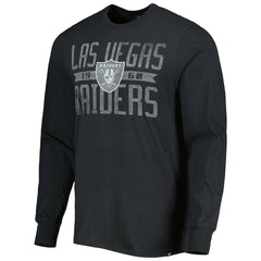 Las Vegas Raiders '47 Brand Wide Out Franklin Long Sleeve T-Shirt Black | 47 brand