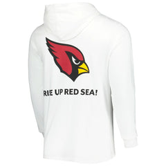 Arizona Cardinals Vineyard Vines Local Long Sleeve Hoodie T-Shirt White | NFL