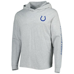 Indianapolis Colts Vineyard Vines Local Long Sleeve Hoodie T-Shirt Heathered Gray | NFL