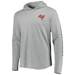 Tampa Bay Buccaneers Vineyard Vines Local Long Sleeve Hoodie T-Shirt Heathered Gray | NFL
