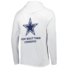 Dallas Cowboys Vineyard Vines Local Long Sleeve Hoodie T-Shirt White | NFL