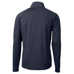 Houston Texans Cutter & Buck Adapt Eco Knit Hybrid Recycled Quarter-Zip Pullover Top Navy | NFL