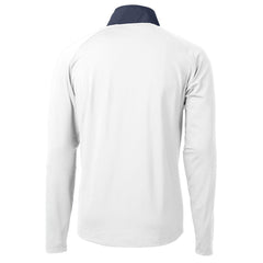 Houston Texans Cutter & Buck Adapt Eco Knit Hybrid Recycled Quarter-Zip Pullover Top White | NFL