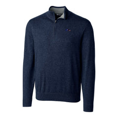 Baltimore Ravens Cutter & Buck Lakemont Quarter-Zip Pullover Sweater Navy | NFL