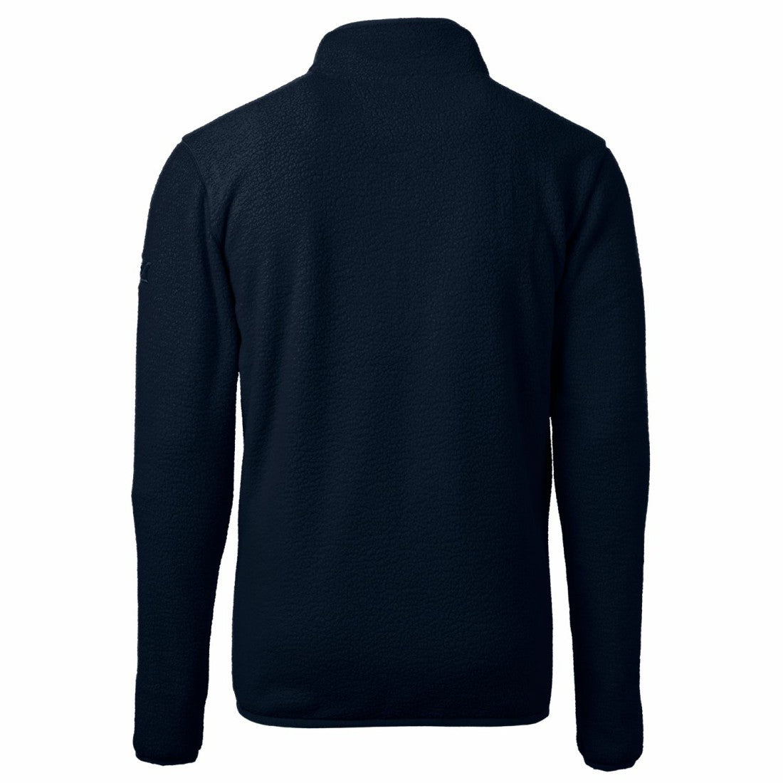 Detroit Lions Cutter & Buck Big & Tall Cascade Eco Sherpa Fleece Quarter-Zip Pullover Jacket Navy | NFL
