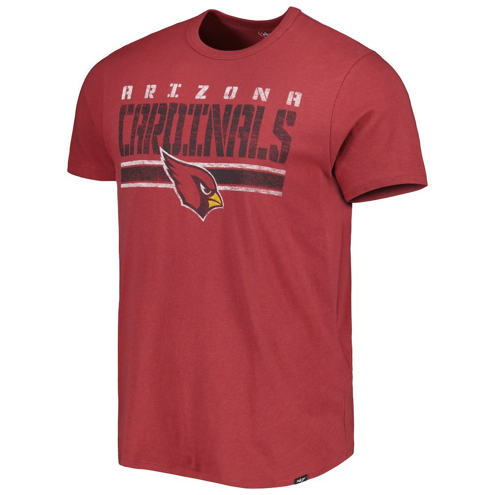 Arizona Cardinals '47 Team Stripe T-Shirt Cardinal | 47 brand