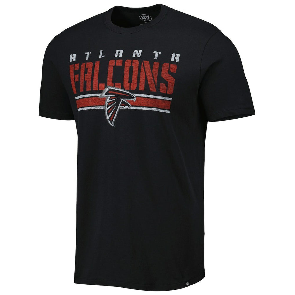 Atlanta Falcons '47 Team Stripe T-Shirt Black | 47 brand