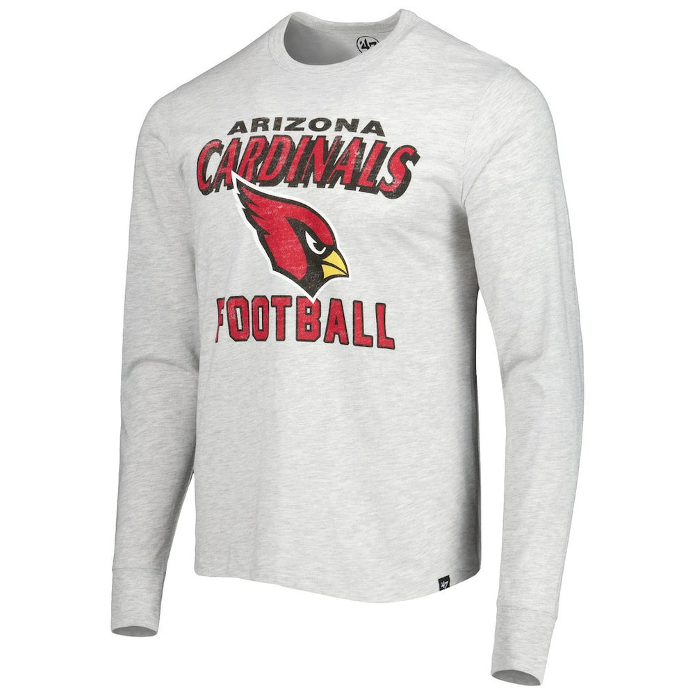 Arizona Cardinals '47 Dozer Franklin Long Sleeve T-Shirt Heathered Gray | 47 brand