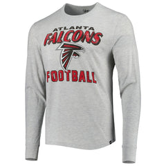 Atlanta Falcons '47 Dozer Franklin Long Sleeve T-Shirt Heathered Gray | 47 brand