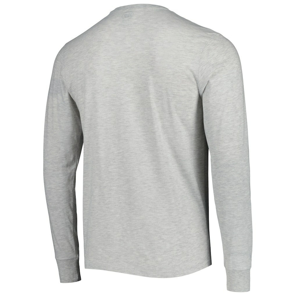 New Orleans Saints '47 Dozer Franklin Long Sleeve T-Shirt Heathered Gray | 47 brand