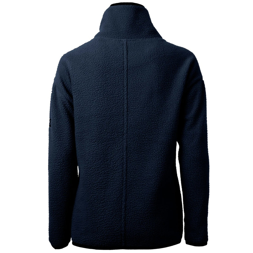Tampa Bay Buccaneers Cutter & Buck Women's Americana Cascade Eco Sherpa Fleece Half-Zip Pullover Jacket Navy | NFL