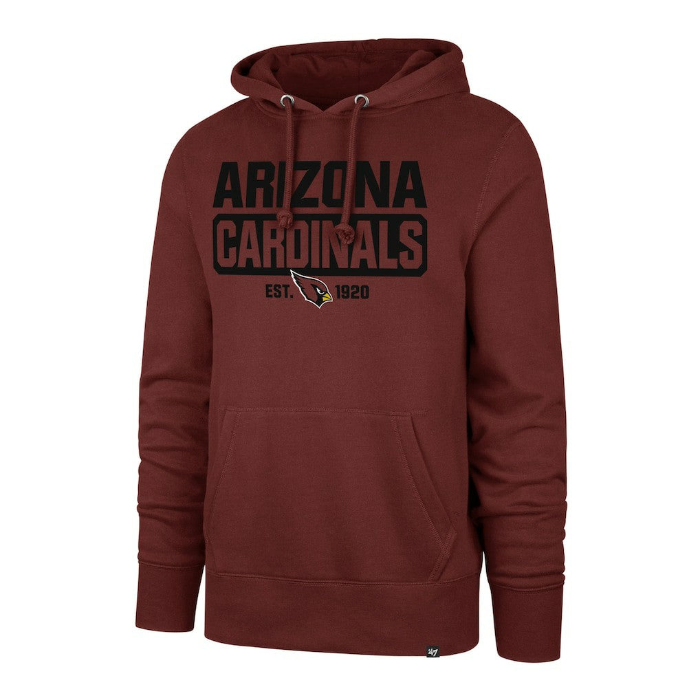 Arizona Cardinals '47 Box Out Headline Pullover Hoodie Cardinal | 47 brand