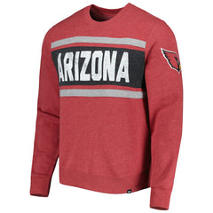 Arizona Cardinals '47 Bypass Tribeca Pullover Sweatshirt Heathered Cardinal | 47 brand