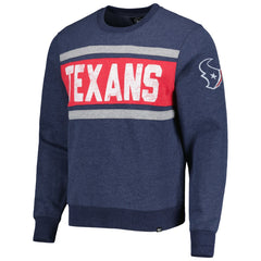 Houston Texans '47 Bypass Tribeca Pullover Sweatshirt Heather Navy | 47 brand