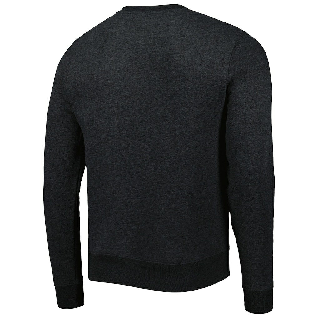 New Orleans Saints '47 Bypass Tribeca Pullover Sweatshirt Heathered Black | 47 brand